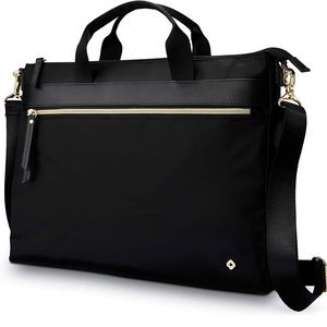 Samsonite® Mobile Solution Essential Slim Brief With 14.1" Laptop Pocket, Black